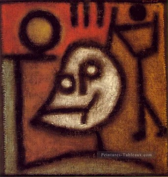 La mort et le feu Paul Klee Peinture à l'huile